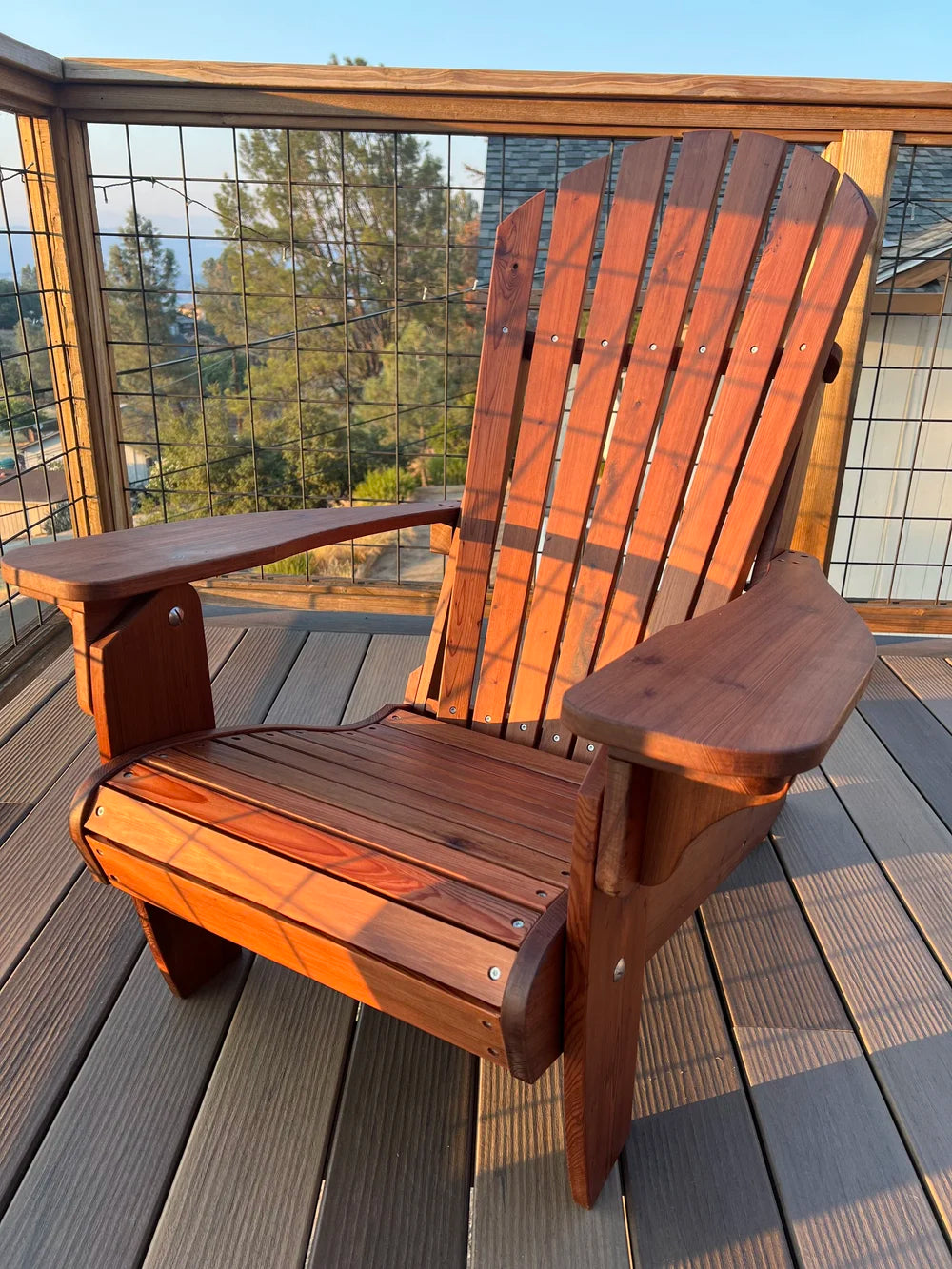 Rustic Konocti Signature Series Adirondack Chairs