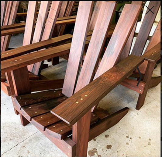 1800s Wine Tank Adirondack Chair