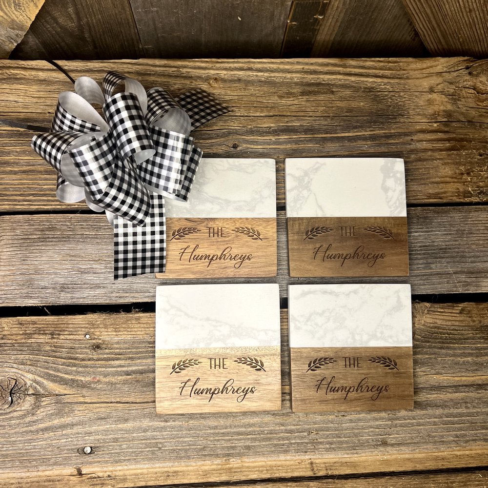 Acopa and Acacia Coasters