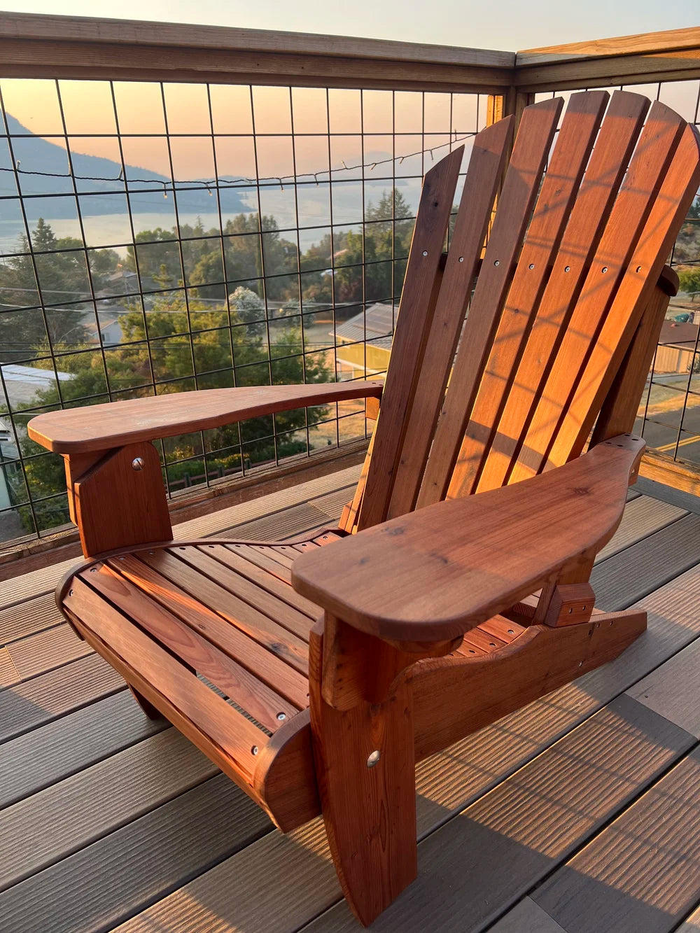 Rustic Konocti Signature Series Adirondack Chairs