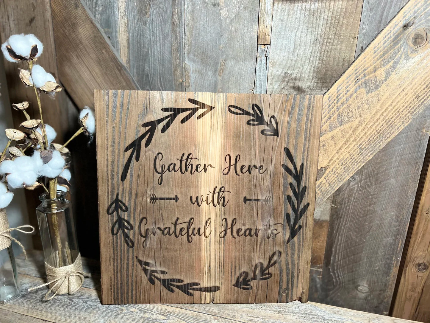 Rustic Wall Sign